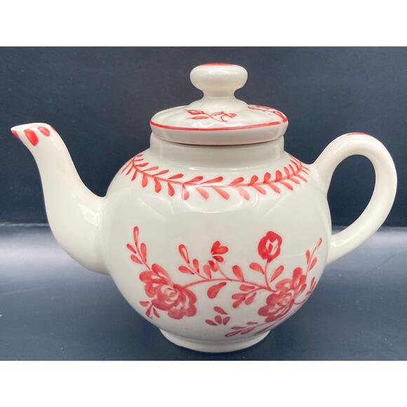 Williamsburg Tea Time Collection 3 Different One Cup Tea Pots NIP Andrea Sadek - Picture 2 of 14